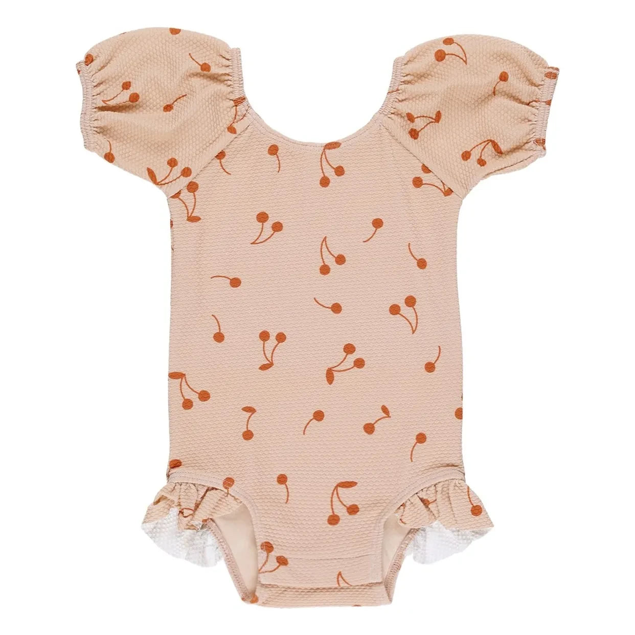 Quincy Mae - Cherry Patterned Catalina Mayo | Pale Pink