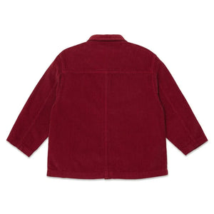 Main Story - Geri Dönüştürülmüş Lif Overshirt | Kiraz kırmızısı
