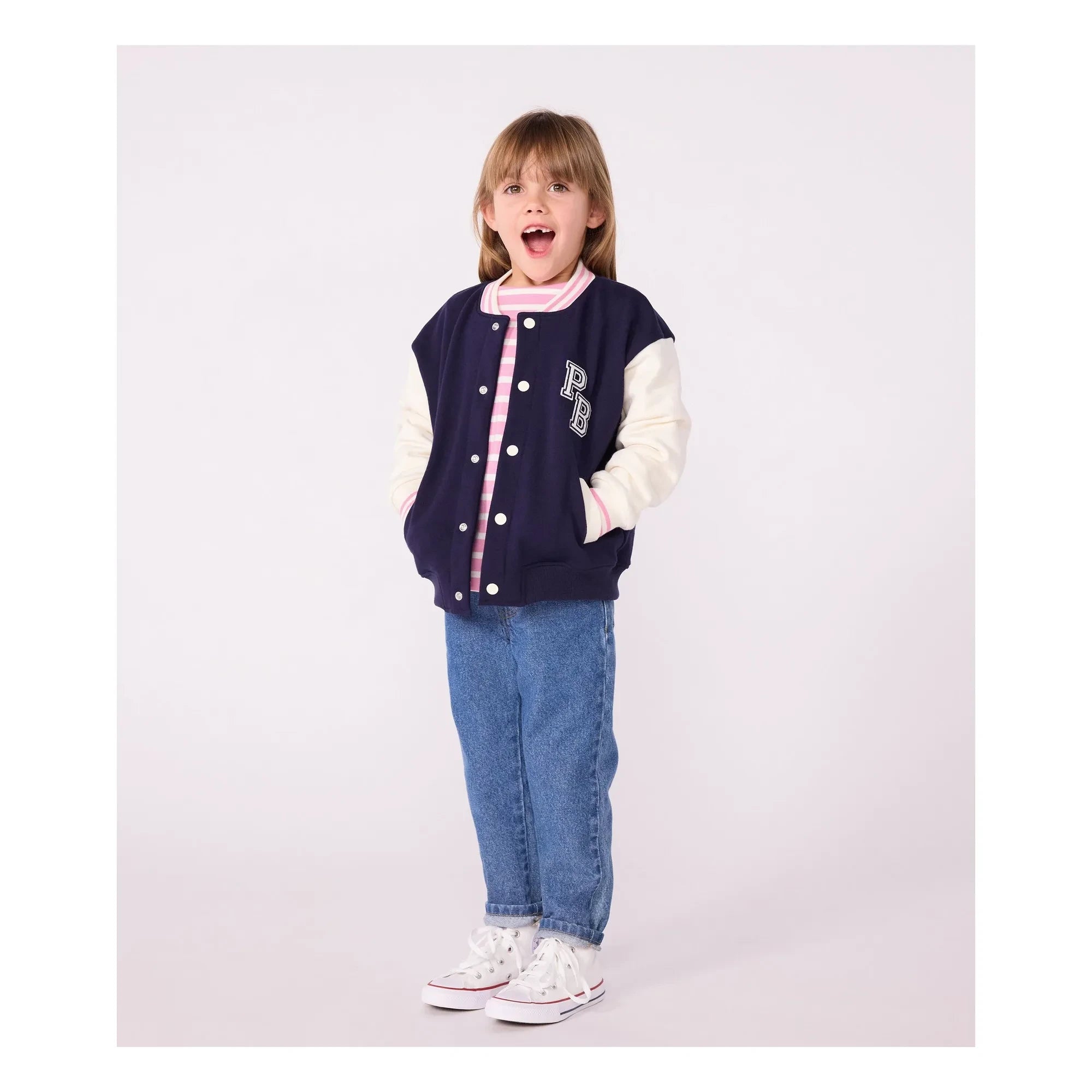 Petit Bateau - Teddy ceket | Lacivert