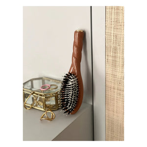 La Bonne Brosse - N°03 Temel Yumuşak Saç Fırçası - Hassas Saç Derisi | Hopi Terracotta