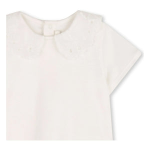 Chloé – T-Shirt aus Bio-Baumwolle | Weiß