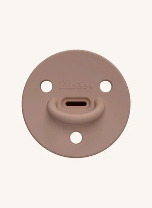 Elhée - Choochoo Chupete de silicona de grado médico | Mocha
