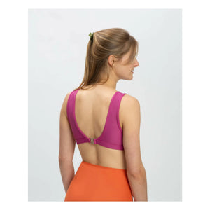 Matona - Top aus recyceltem Jersey | Fuchsia