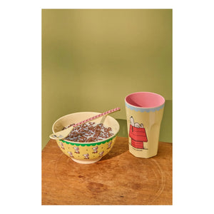 Rice - The Sun Will Come Up Melamine Cup - Rice x Snoopy | Cream