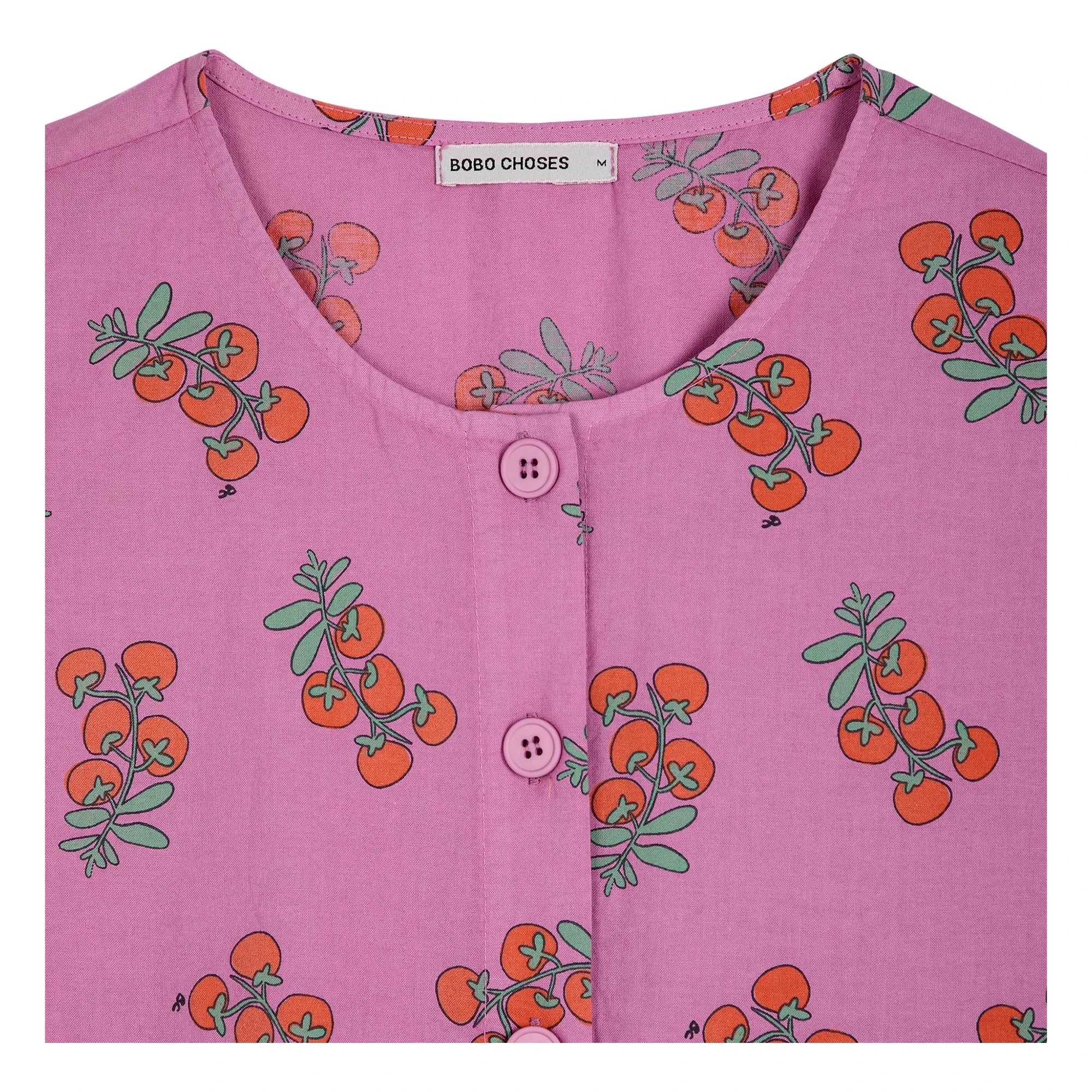 Bobo Choses - Organik Pamuk Top Tomatoes Desenli | Mor