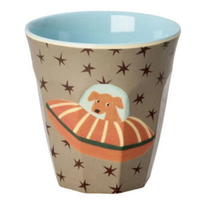 Rice - Space Dog Bardakları - 6'lı Set | Mavi