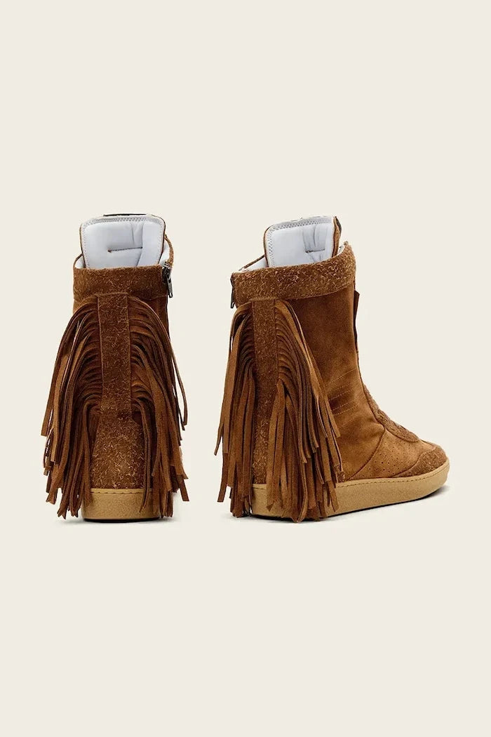 AllSaints Louise Fringe Ht Süet Ayakkabılar