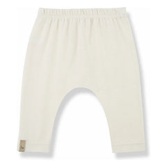 1+ in the family - Celine Organic Cotton Leggings | Ecru