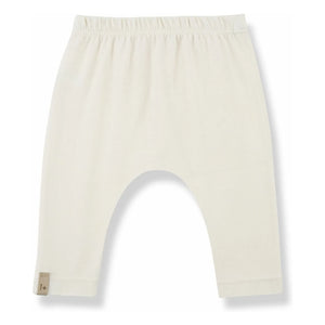1+ in the family - Celine Organic Cotton Leggings | Ecru