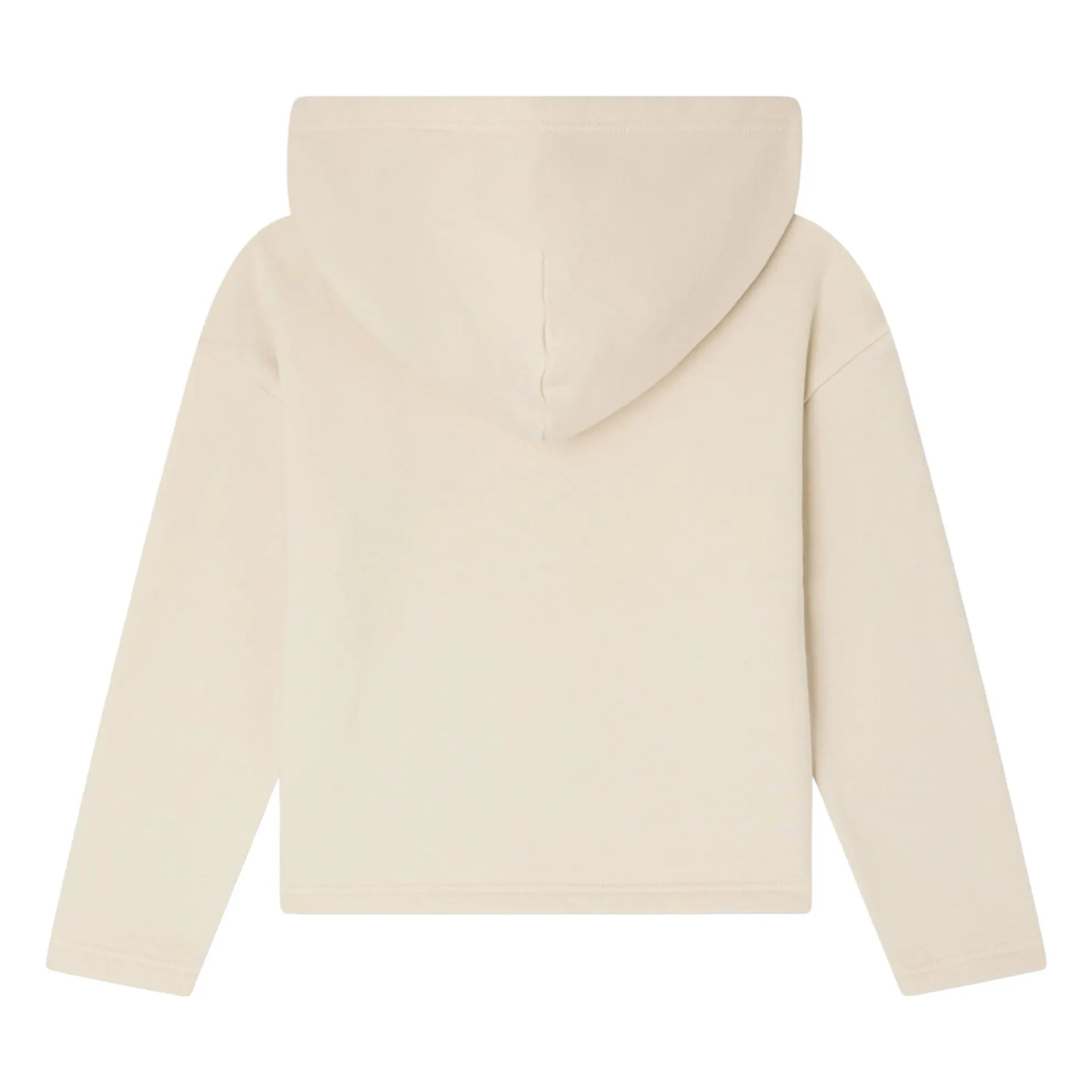Bonpoint - Carmine Organic Cotton Hoodie Sweatshirt | Chalk