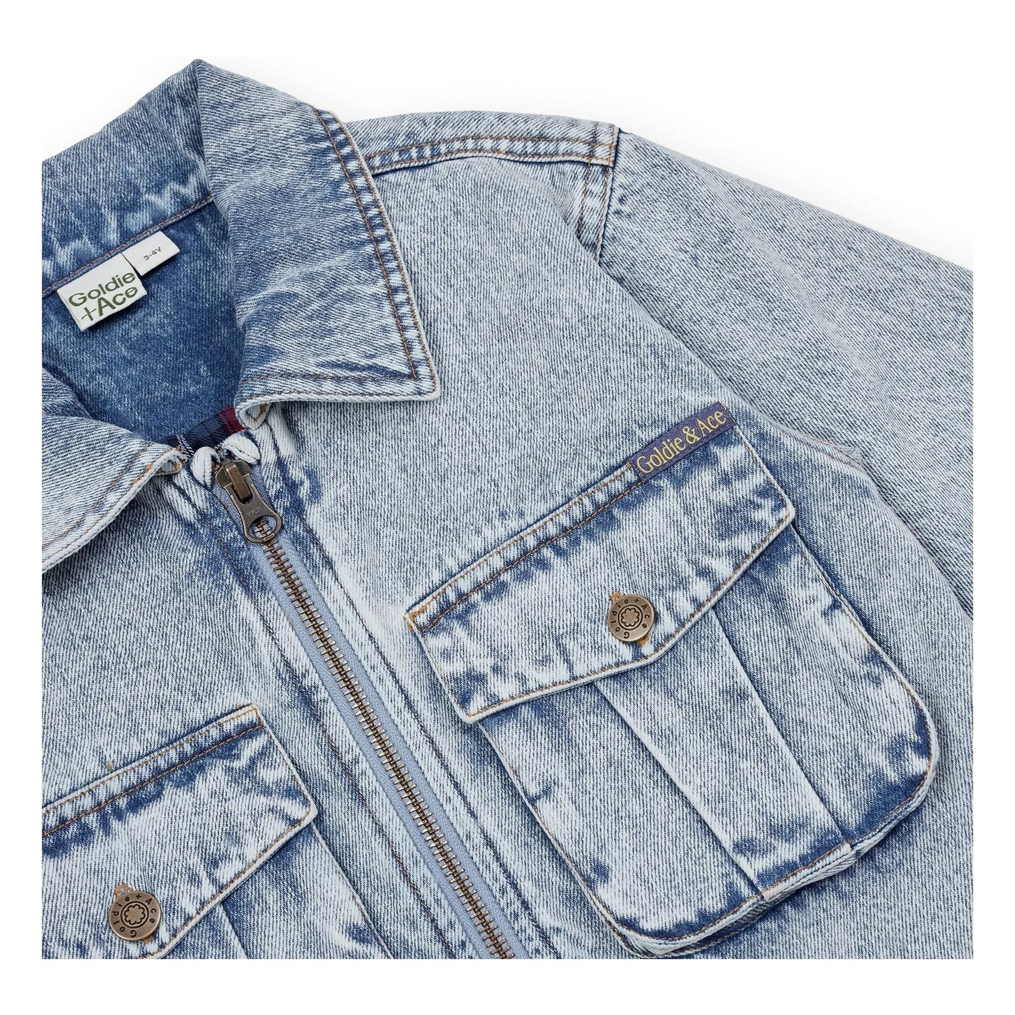 Goldie + Ace - Dustin Jeansjacke | Blau