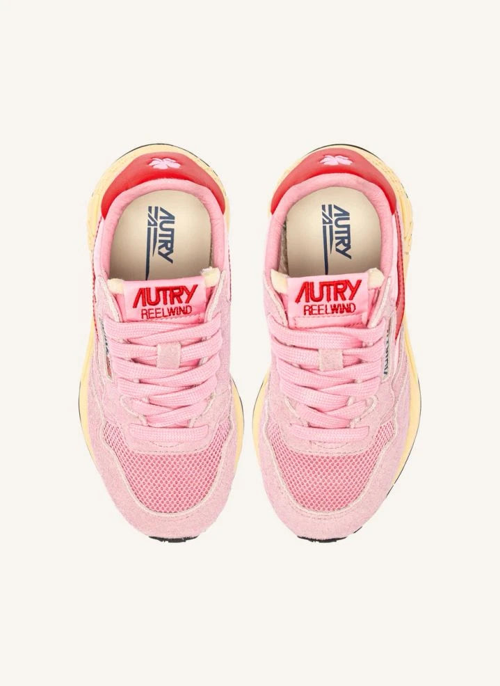Autry - Reelwikid Zapatillas de Ante Bajas | Rosa