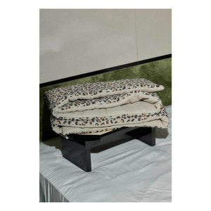 Gabrielle Paris - Washed linen duvet | Leopard