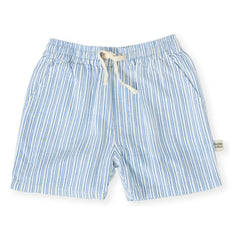Goldie + Ace – Gestreifte Shorts | Blau