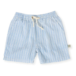 Goldie + Ace – Gestreifte Shorts | Blau