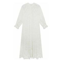 Maison Hotel - Canterbury Patch Kleid Lilibet | Weiß