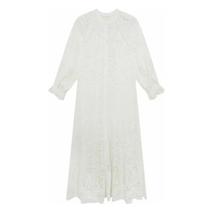 Maison Hotel - Canterbury Patch Kleid Lilibet | Weiß