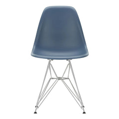 Vitra - DSR Plastik sandalye - krom çerçeve - Charles & Ray Eames | Deniz mavisi
