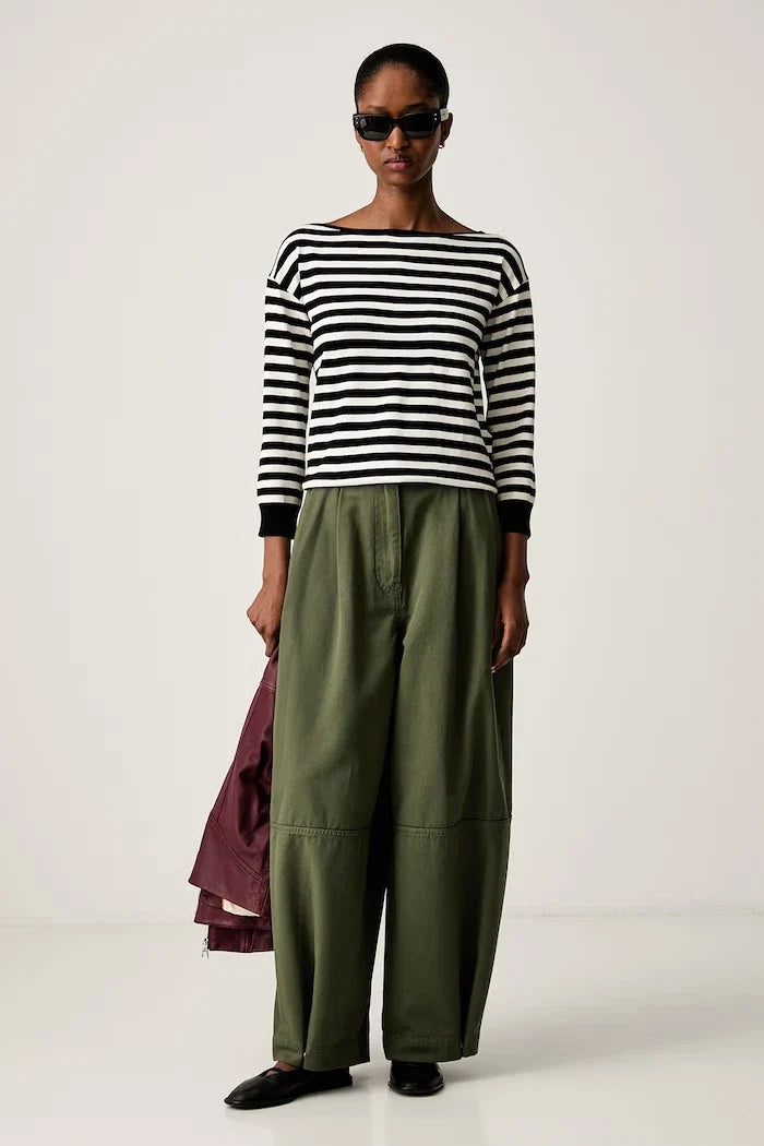 Weekend Max Mara kadın pamuk pantolon WKDBACCA