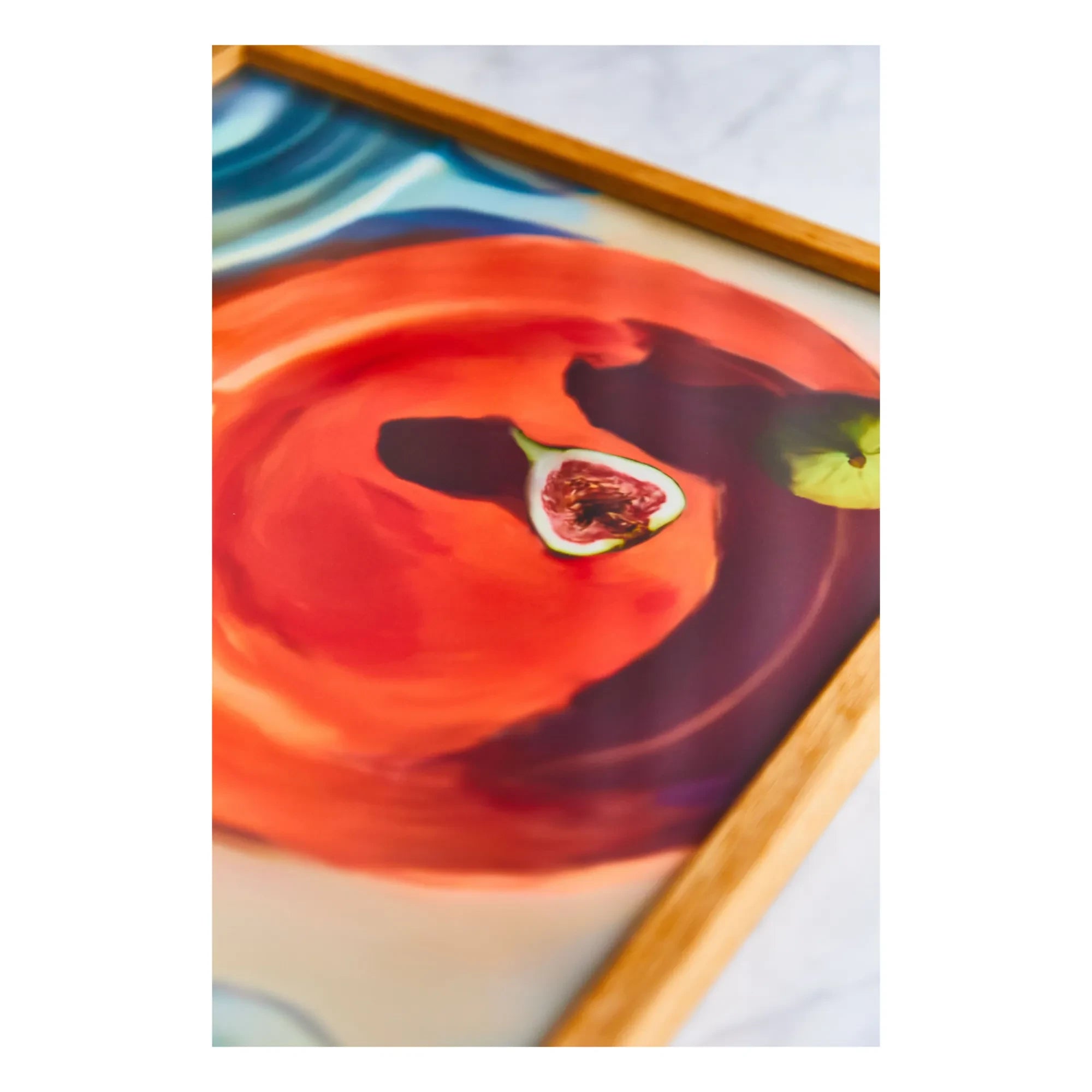 Paper Collective - Poster „Fine Dining“ von Misfitting Things | Orange