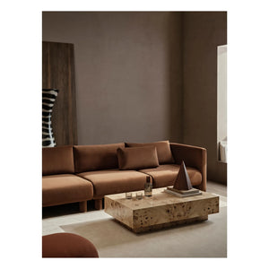 Ferm Living - Dase kadife sağ modül koltuk | Kahverengi