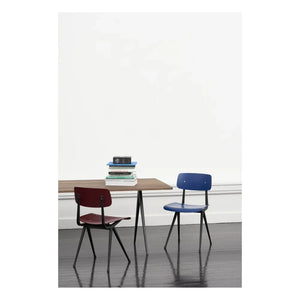 Hay - Result Renkli Meşe Sandalye - Friso Kramer & Wim Rietveld Yeniden Baskı | Bordo