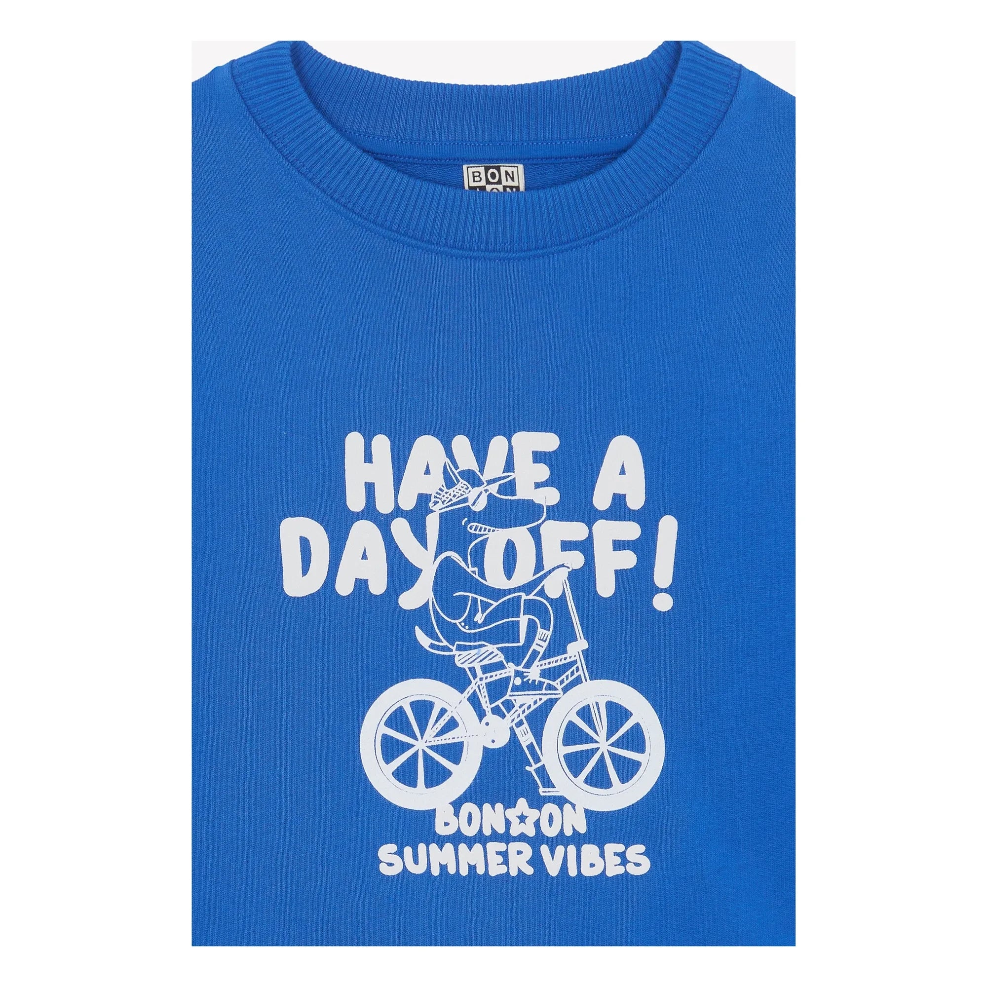 Bonton - Sweat Lame Day Off | Kraliyet mavisi
