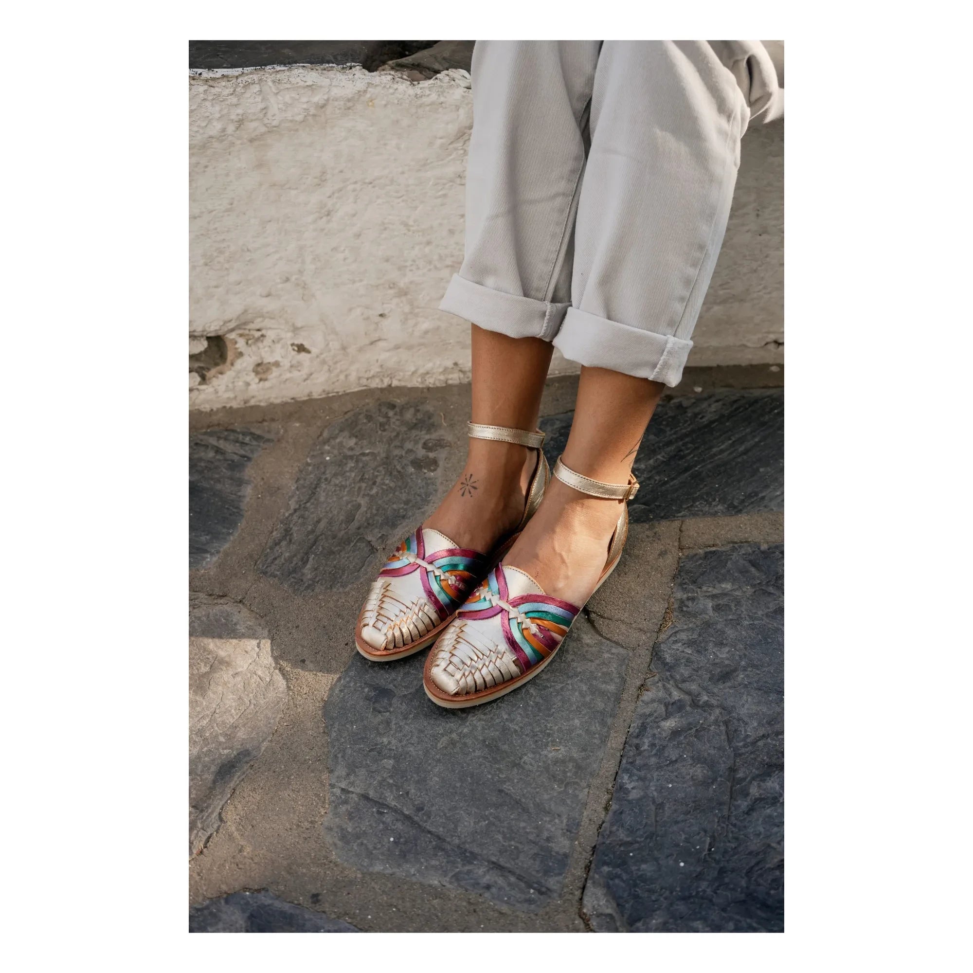 Mapache - Nayeli Sandalen | Mehrfarbig