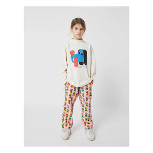 Bobo Choses - T-Shirt mit Hundehalsband aus Bio-Baumwolle | Ecru