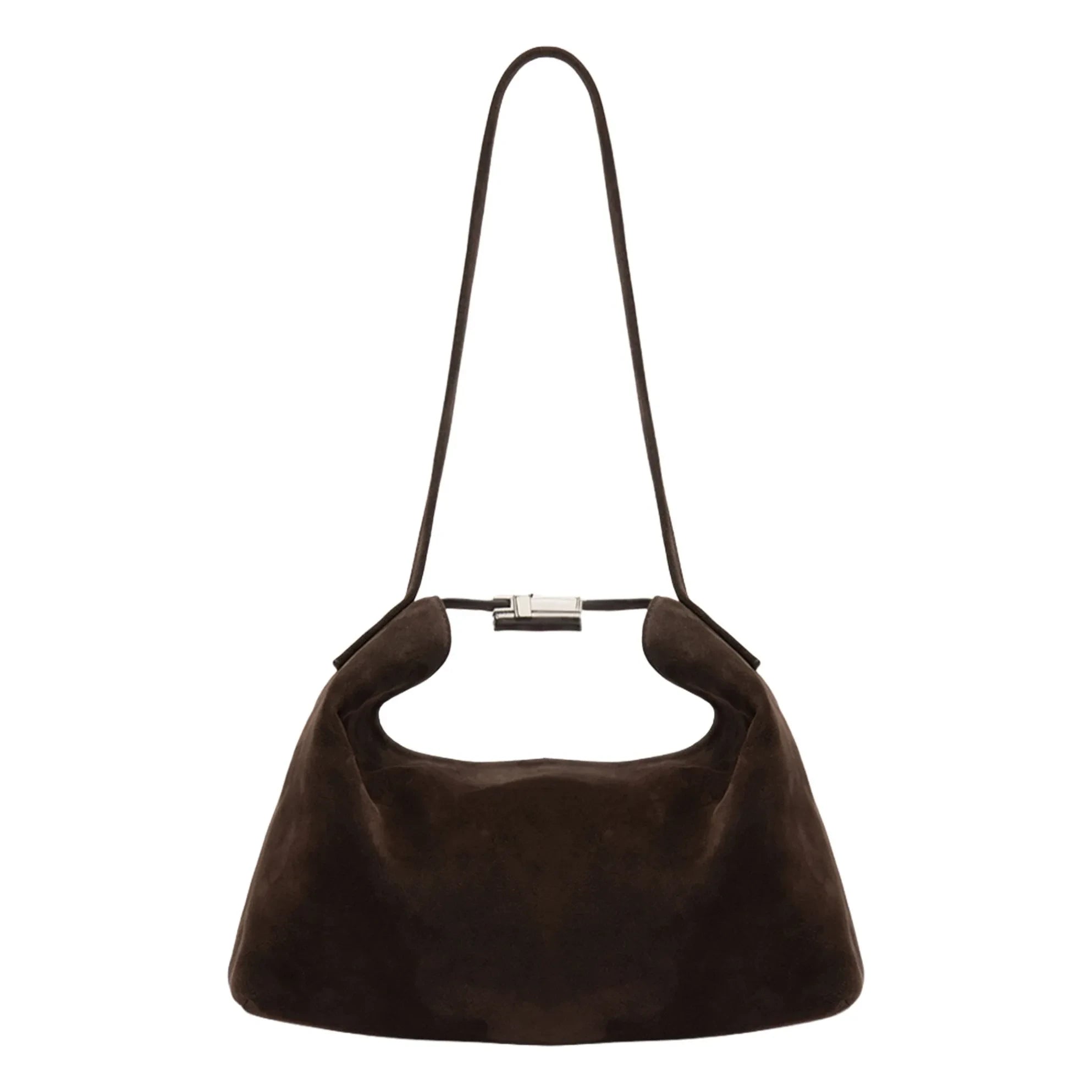 BY FAR - Bea Wildledertasche | Braun