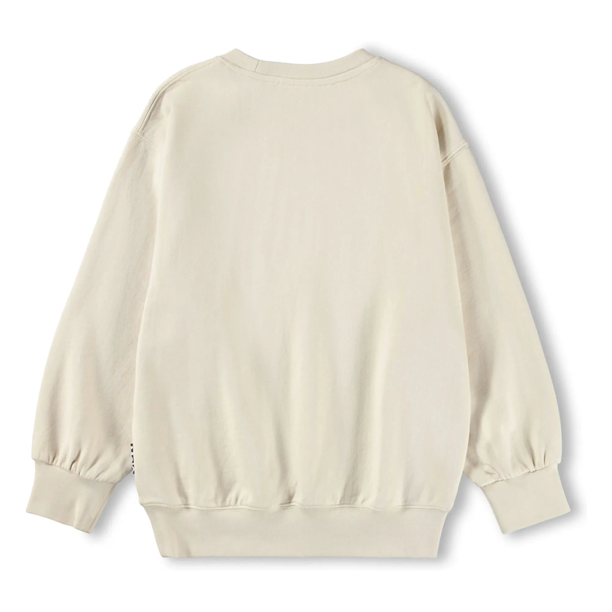 Molo - Monti Rainbow Organic Cotton Sweatshirt | Ecru