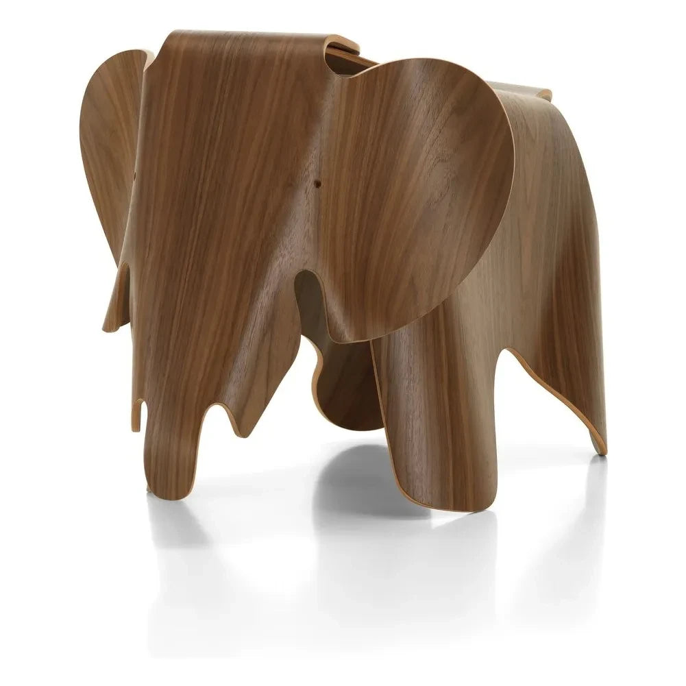 Vitra - Eames Elephant Hocker | Dunkles Holz