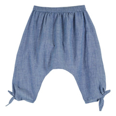 Emile et Ida - Blaue Chambray Sarouel-Hose