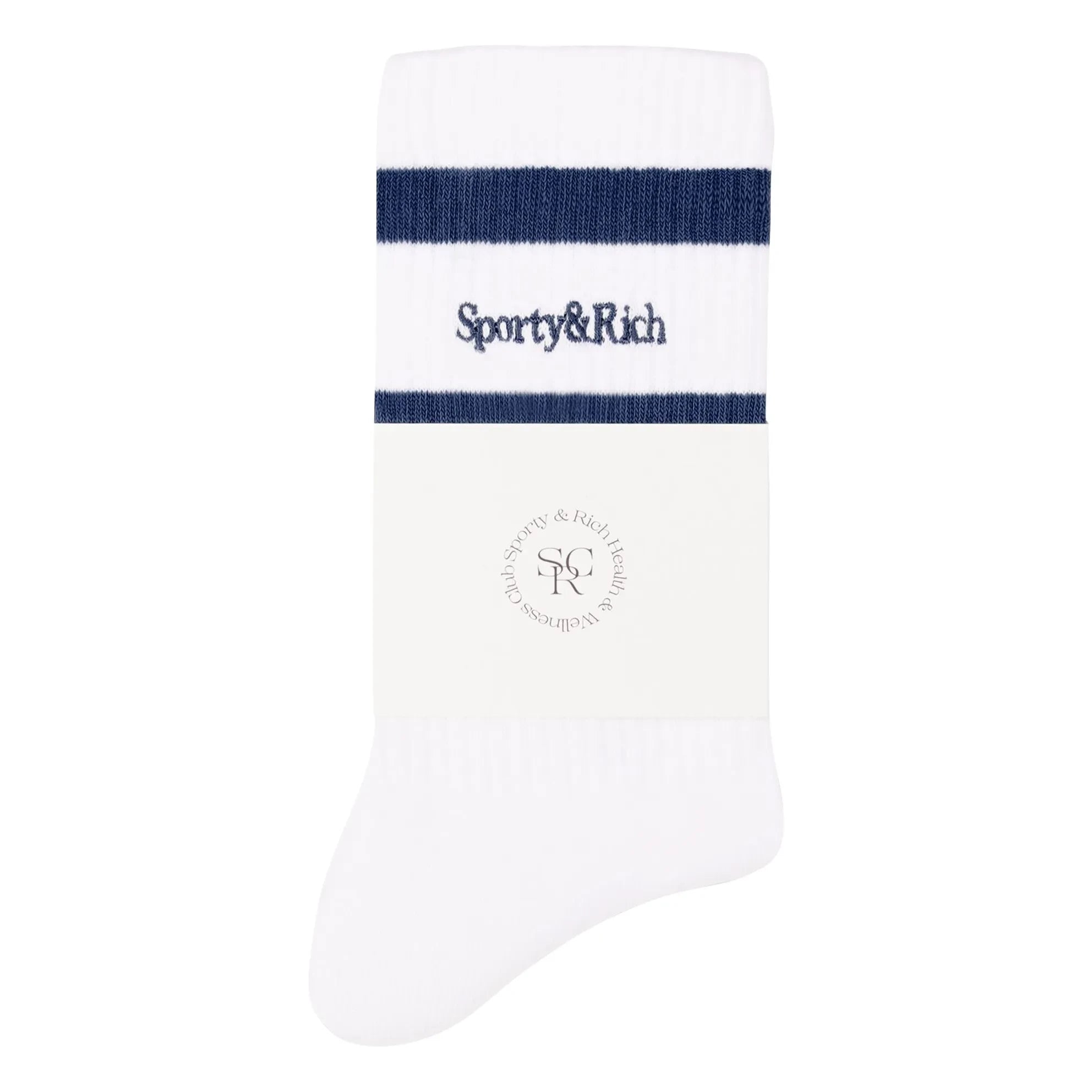 Sporty & Rich - Serif Logo çorap | Beyaz