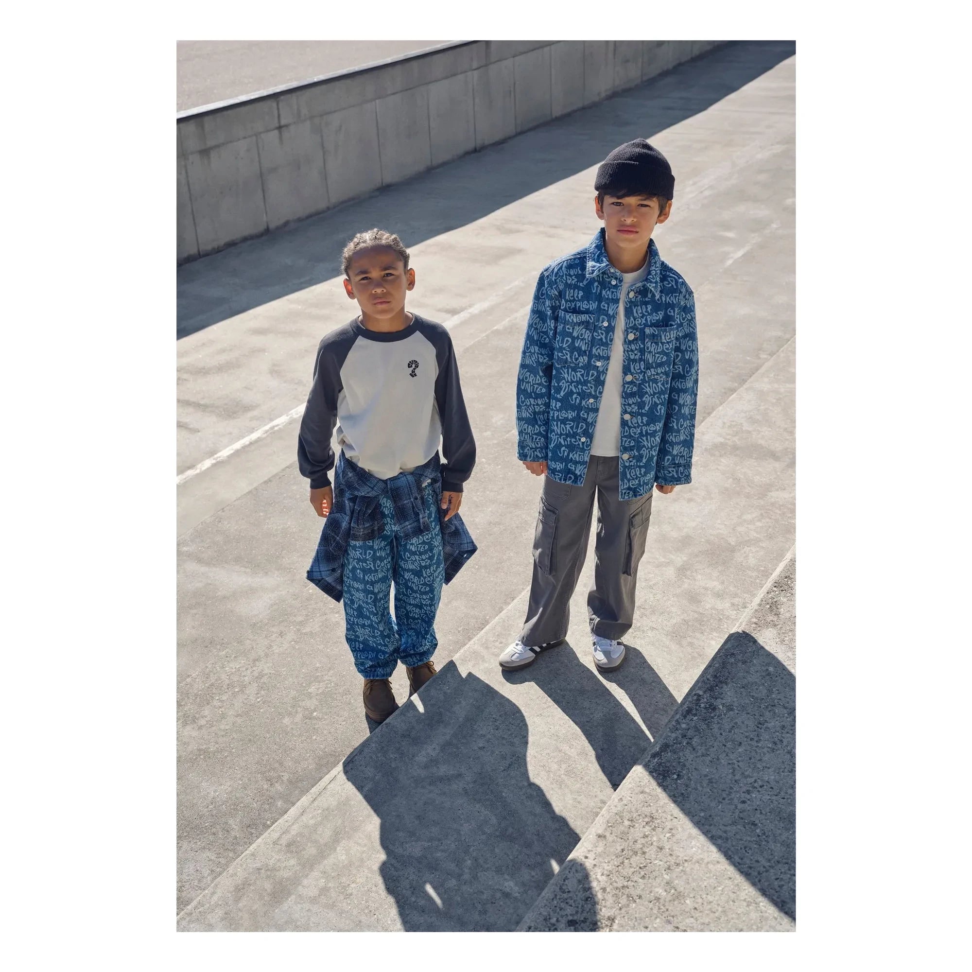 Molo - Aiden Organik Pamuk Graffiti Jean | Mavi