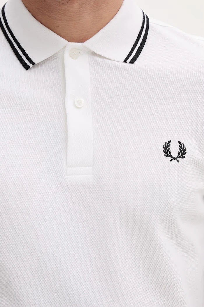 Fred Perry Twin Tipped Shirt Yakalı Pamuklu Tişört