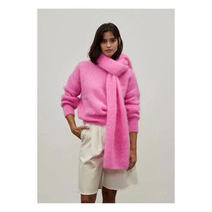 Surprise Paris - Donna Super Kid Mohair Atkı | Pembe