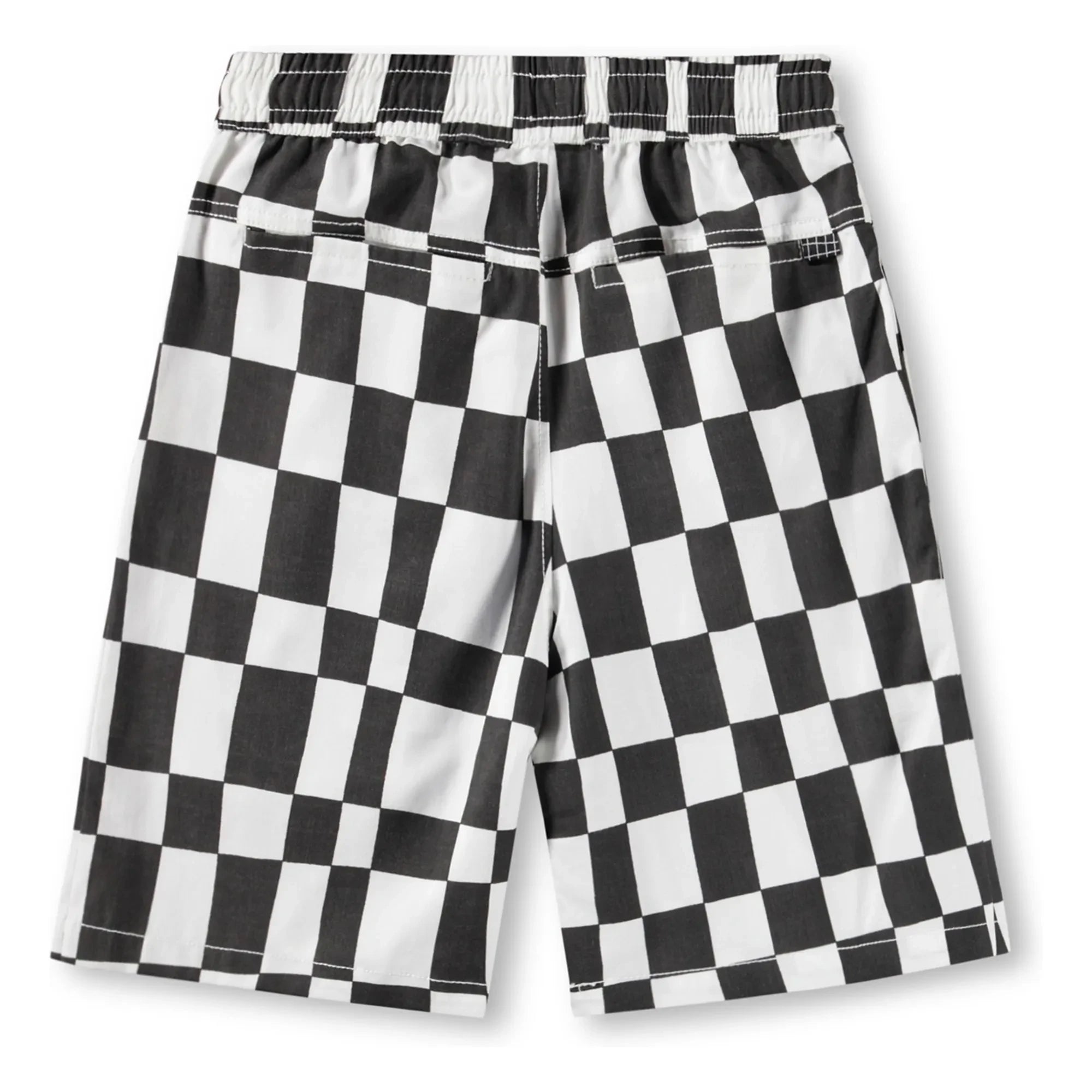 Molo - Arrow Damier Shorts aus Bio-Baumwolle | Schwarz