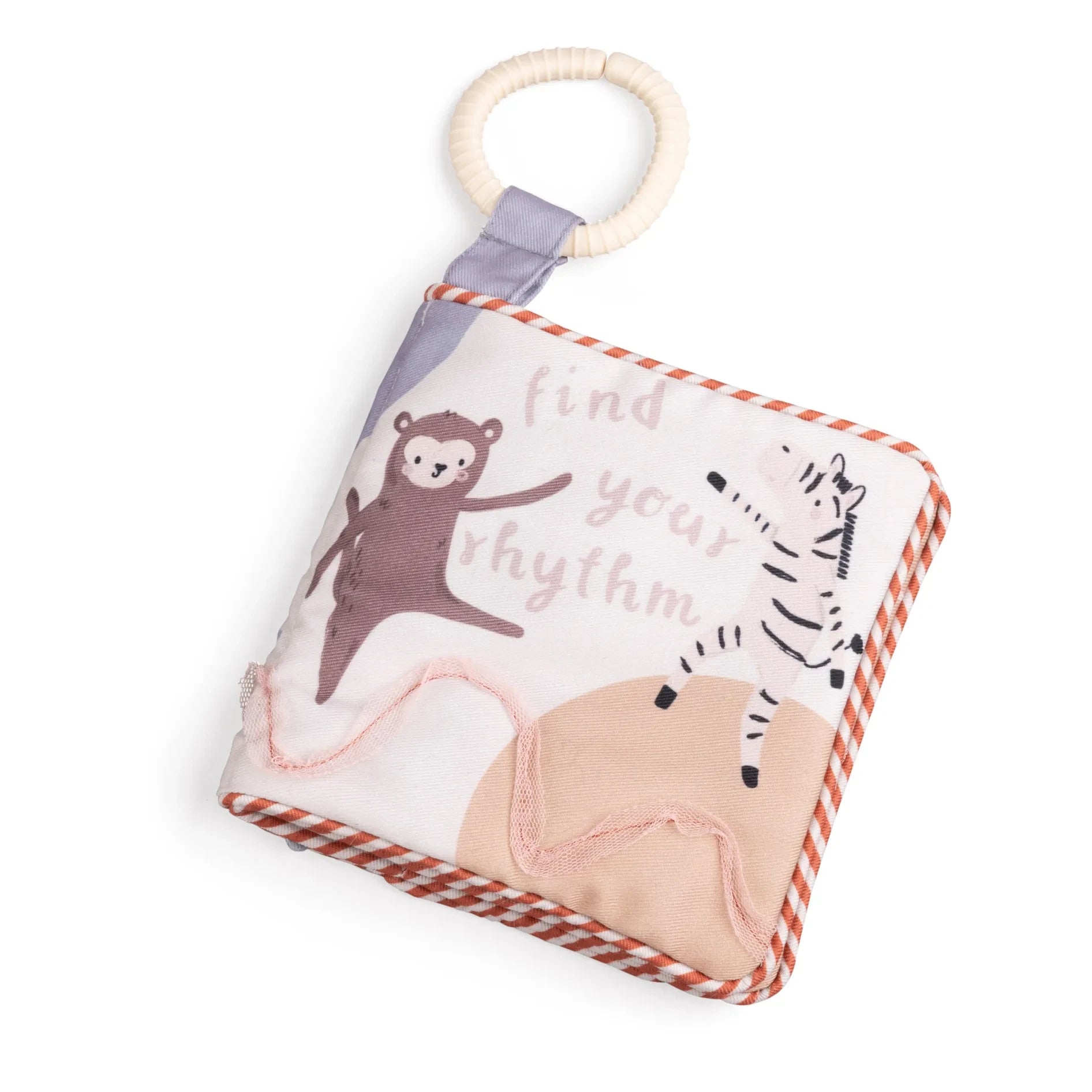 Sebra - Teeny Toes Soft Toy Activity Book