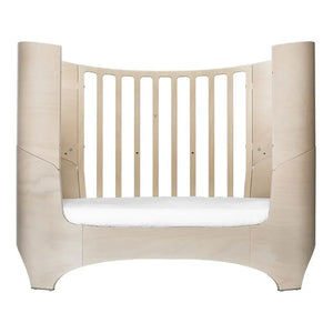 Leander - Umwandelbare ovale Wiege Komplettset mit Comfort+7 Matratze | Beige-Kalk