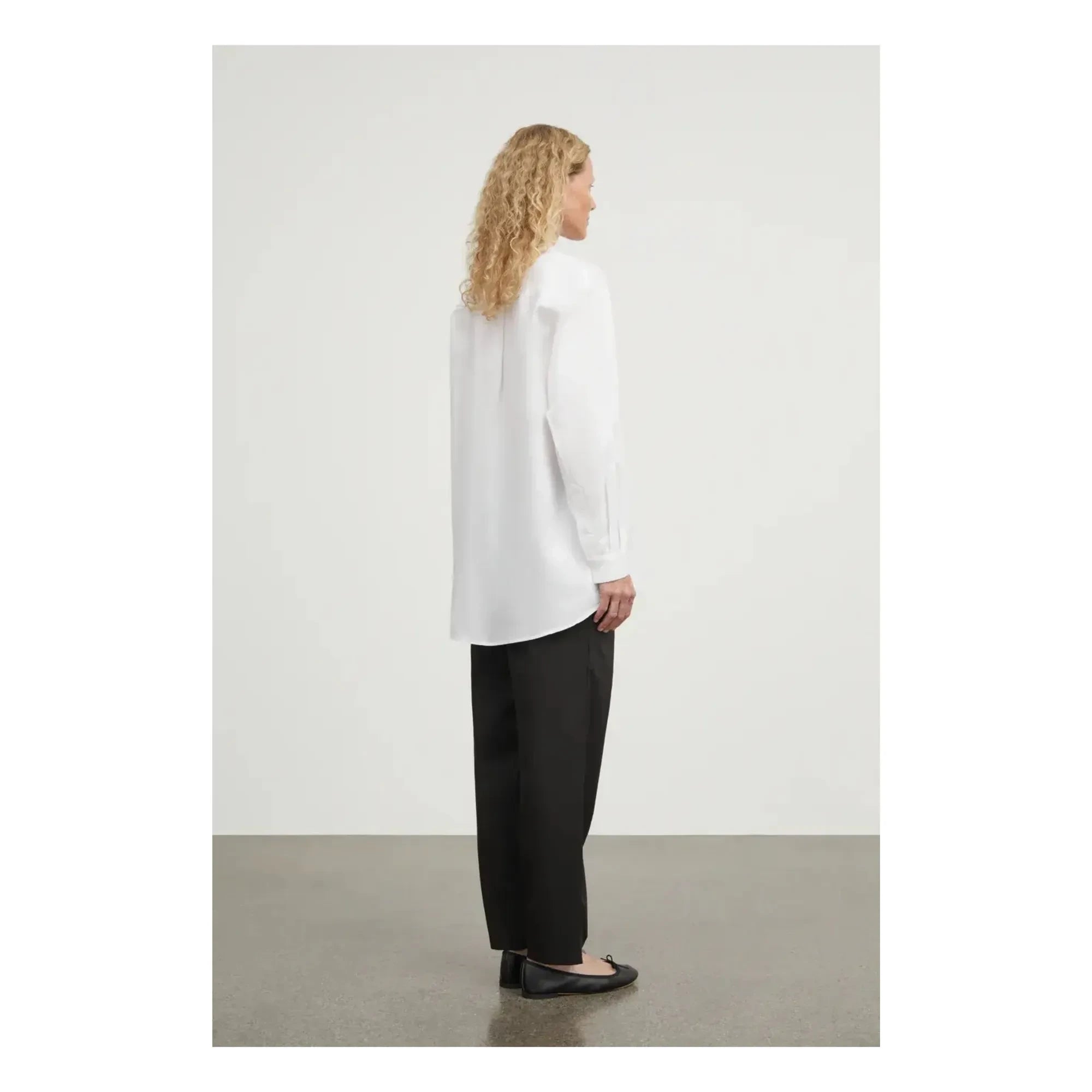 Skall Studio - Edgar Organik Pamuk Poplin Pantolon | Siyah
