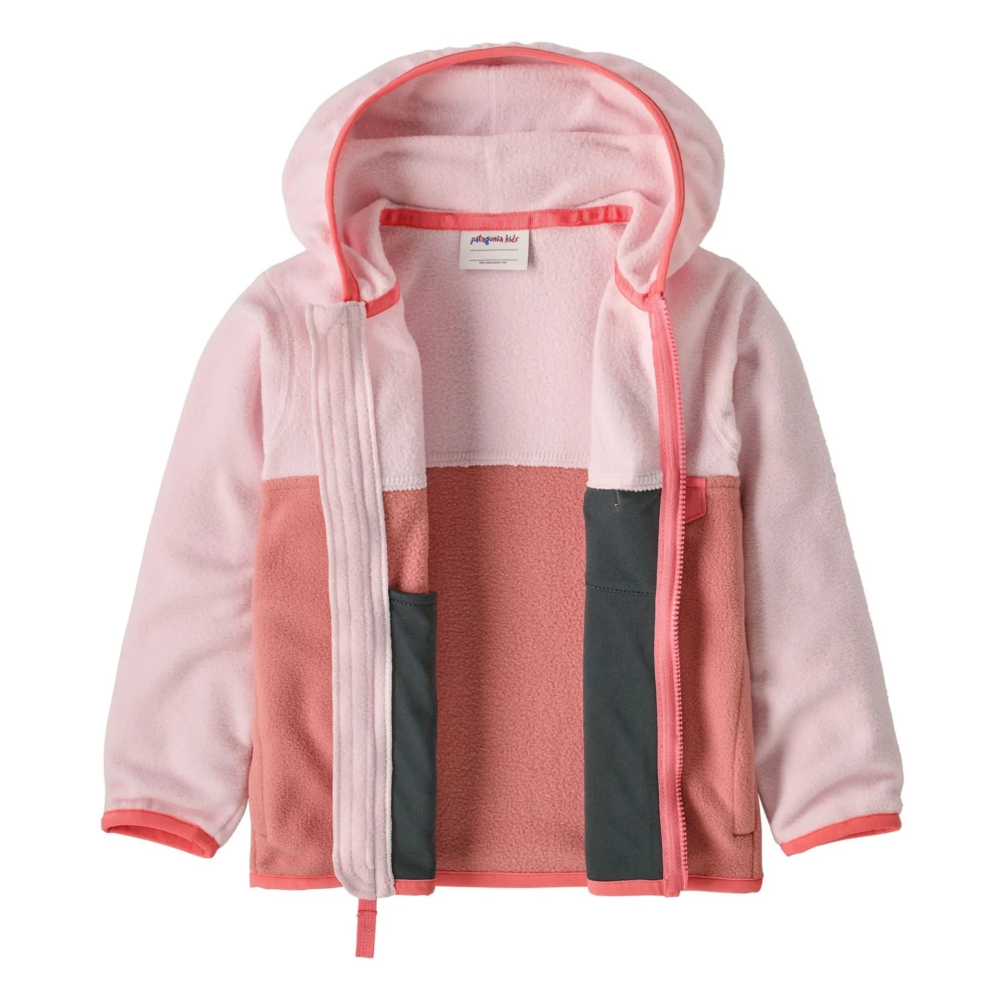 Patagonia - Micro D Snap-T Recycled Fiber Fleece Baby Jacket | Pink