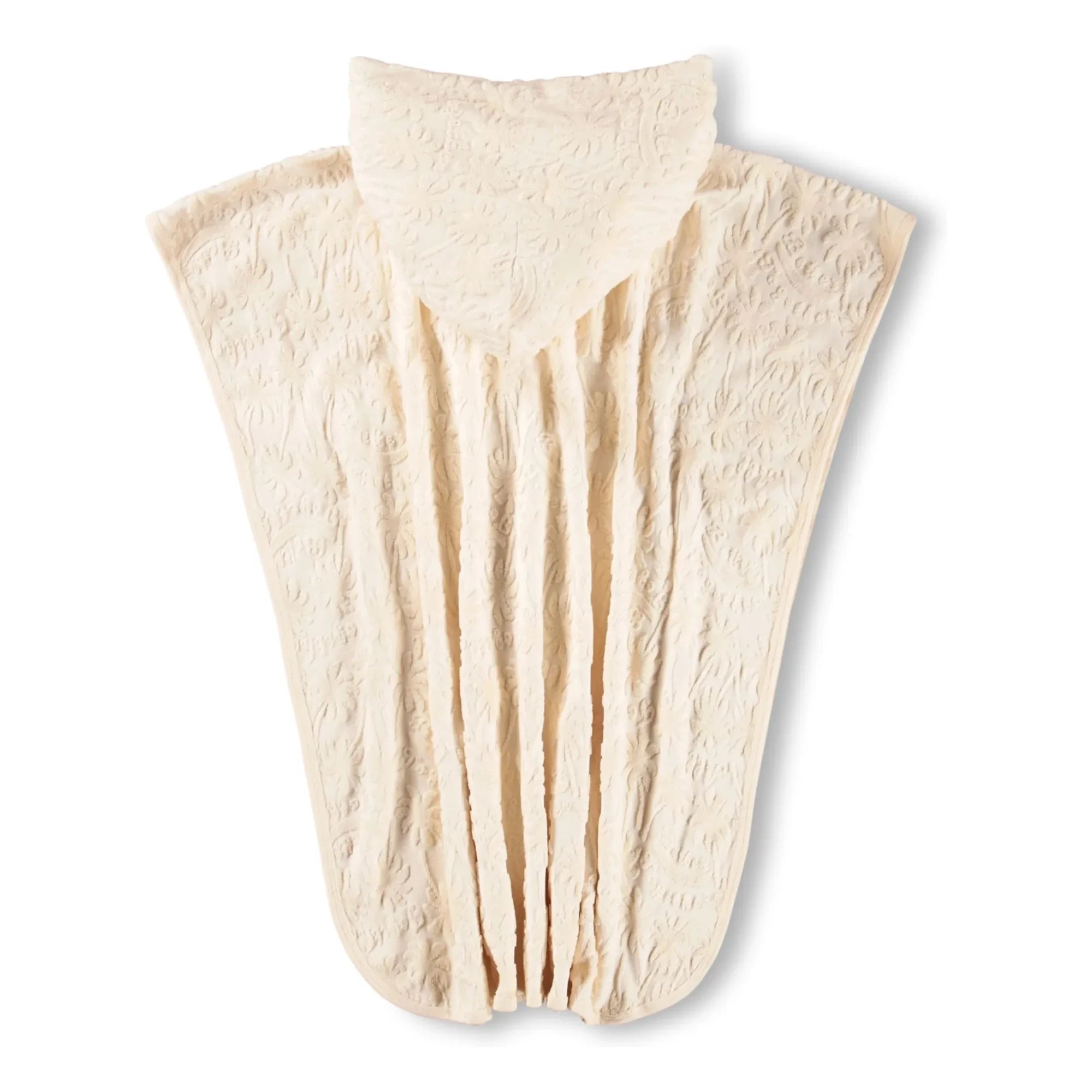 Molo - Poncho de Bain Beach Cover Up Dokulu Palmiye Ağaçları | Ekru