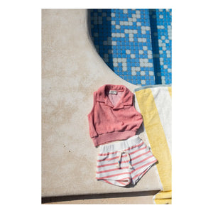 1+ in the family - Portinatx Striped Shorts | Blush