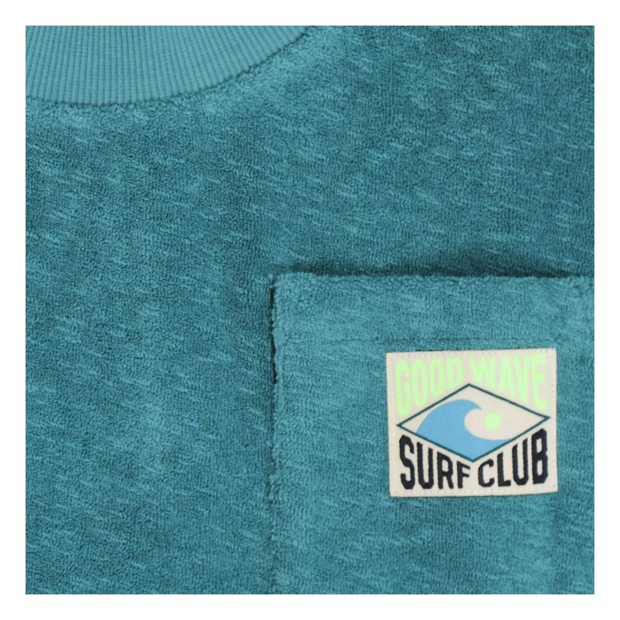 Tumble N'Dry – Morea Oversize T-Shirt aus Bio-Baumwolle | Peacock Blue