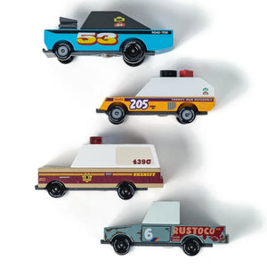Candylab - Toons - Rostige Streifenwagen