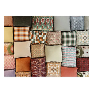 Madam Stoltz - Cotton Pillowcase | Olive