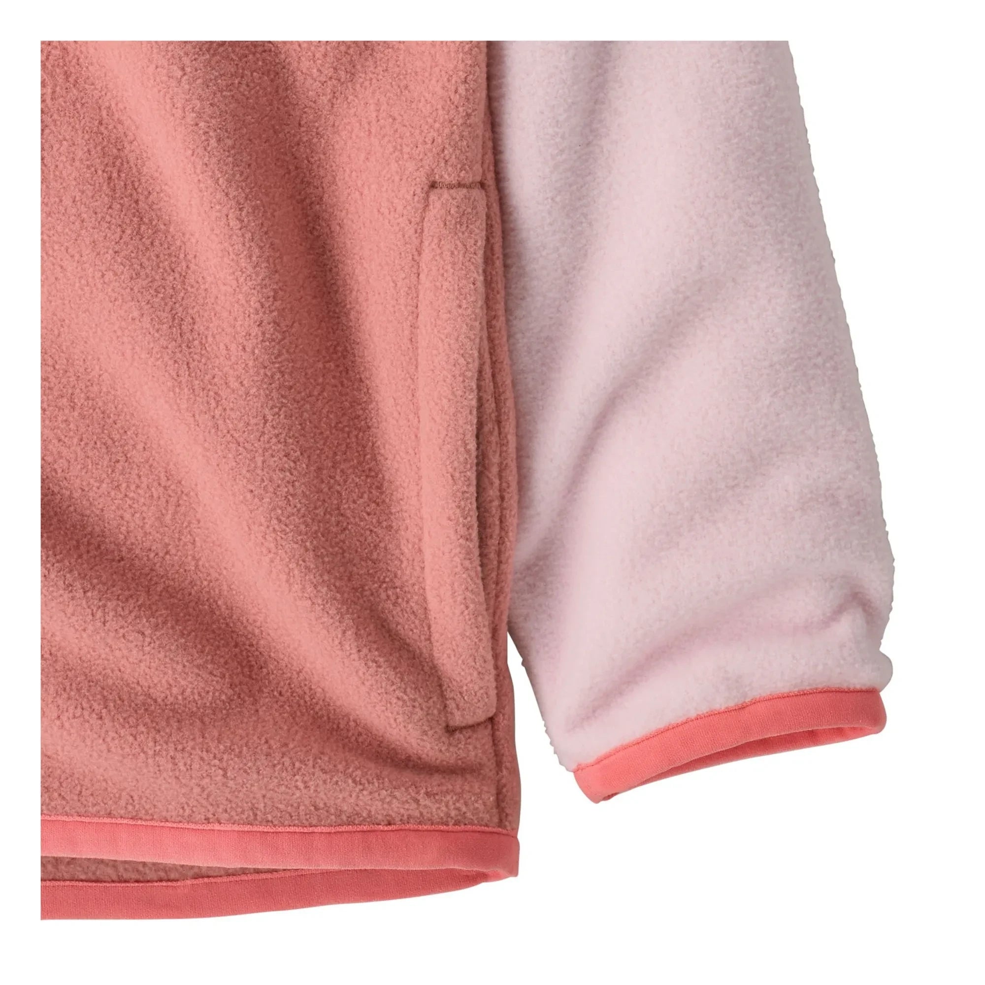 Patagonia - Micro D Snap-T Recycelte Fleece-Babyjacke | Rosa