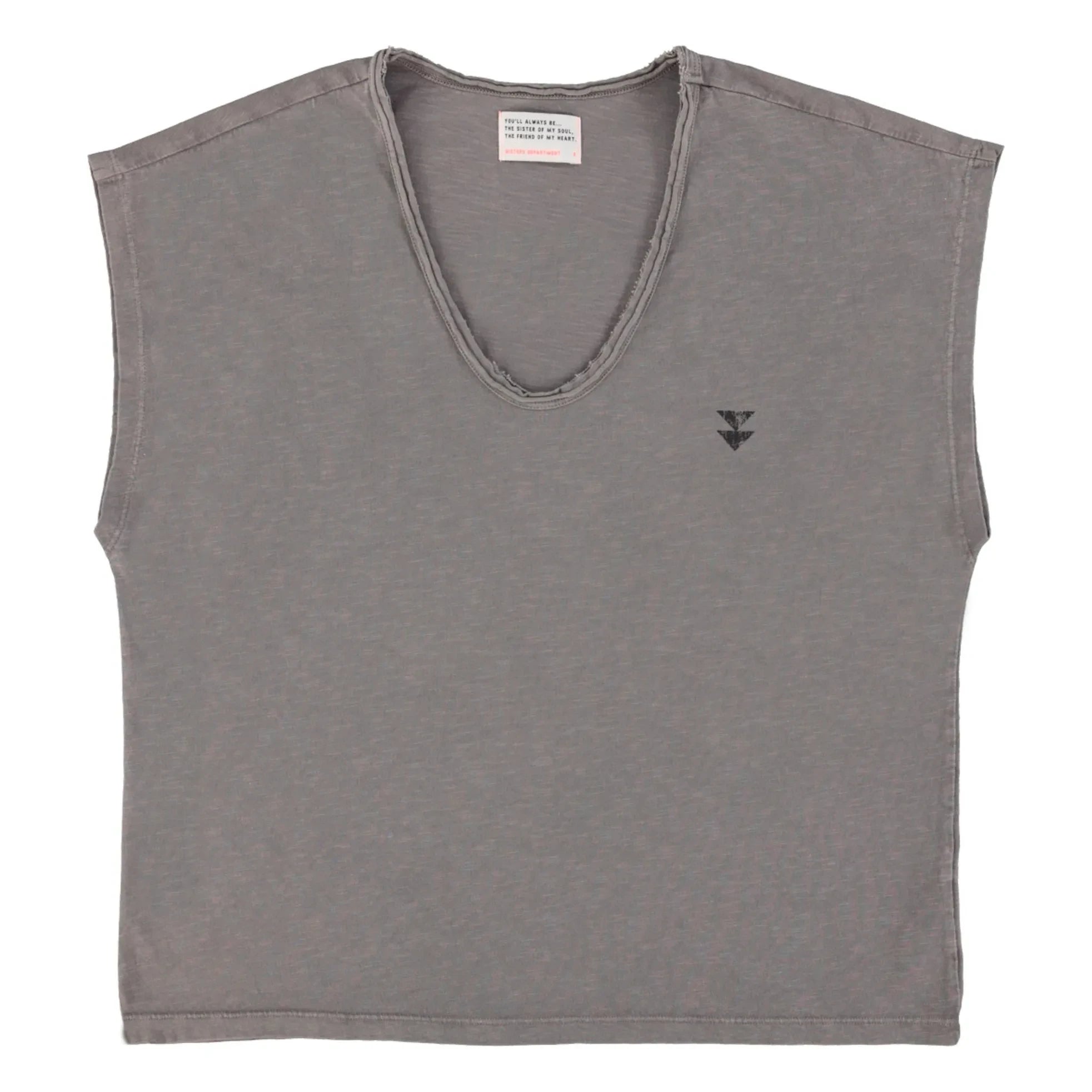 Sisters Department - Camille Baumwoll-T-Shirt | Grau