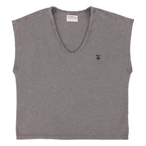 Sisters Department - Camille Baumwoll-T-Shirt | Grau